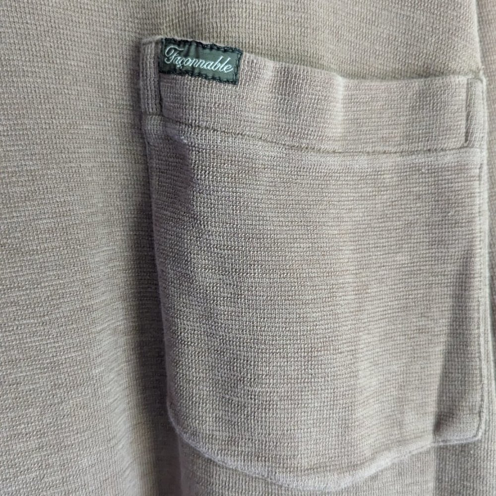 Men's Long Sleeve Polo - Faconnable - Picture 3 of 6
